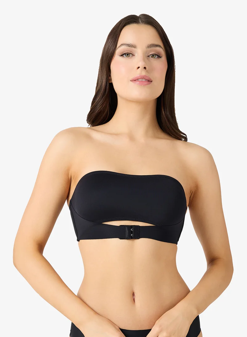 جينجر صدرية مبطنة بدون أسلاك بفتحة أمامية